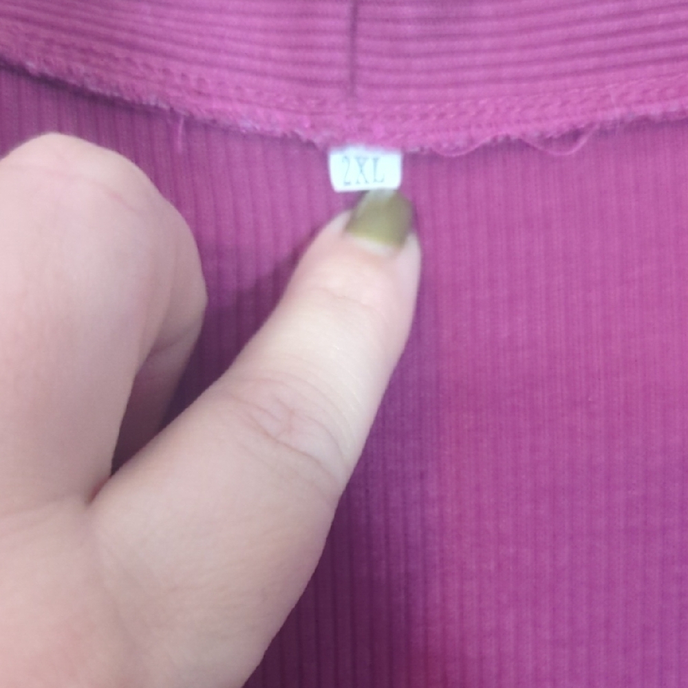 Source Unknown Magenta Open Front Cardigan - Picture 2 of 5